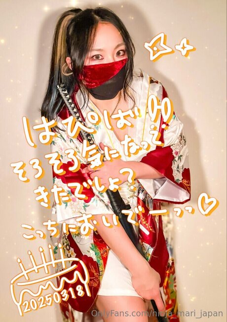 Ninja Mari Japan model pretty images