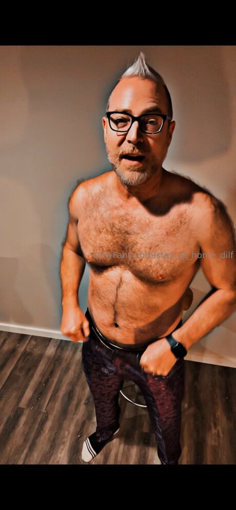 Stay At Home Dilf model hot pic
