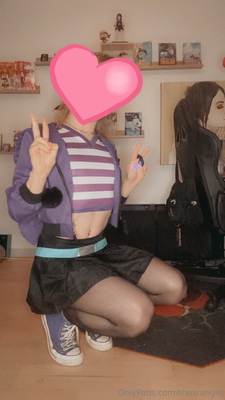 Transangie pornographic model img
