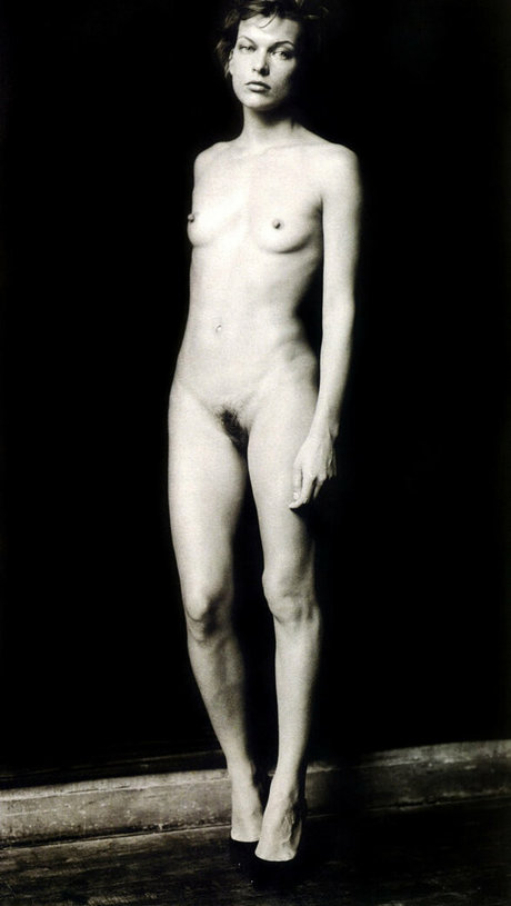 Milla Jovovich model nice archive