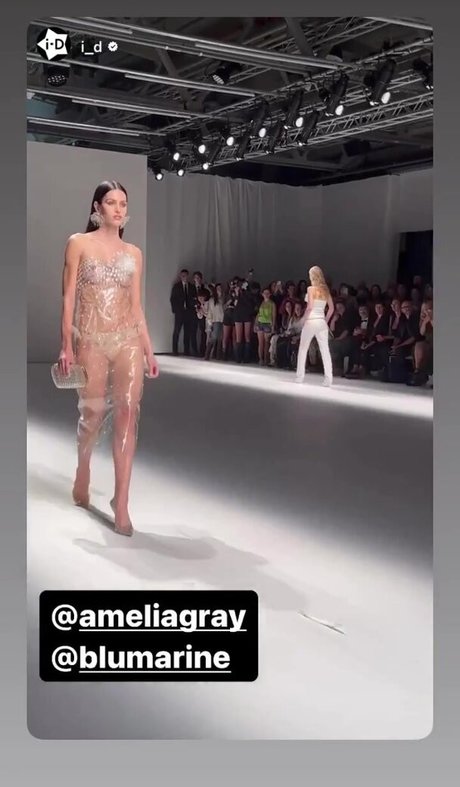 Amelia Gray Hamlin model top images