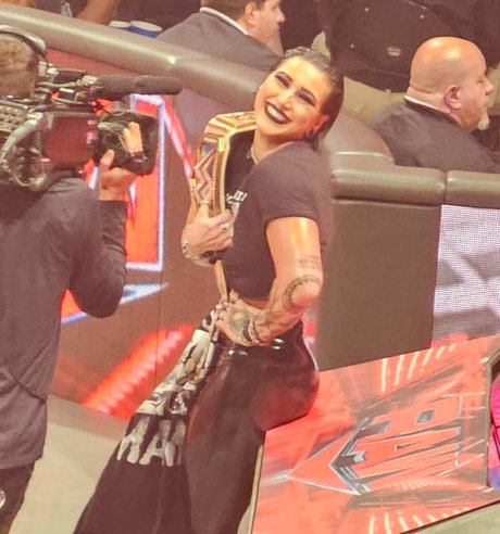 Rhea Ripley high quality model picture