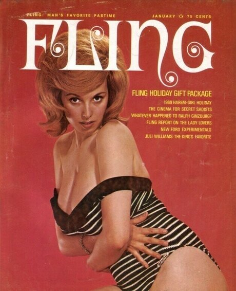 Classic Porn Magazines pretty model picture