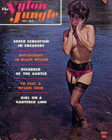 Classic Porn Magazines naked actress image