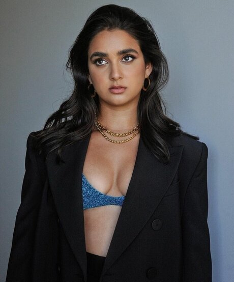 Geraldine Viswanathan model naked photo