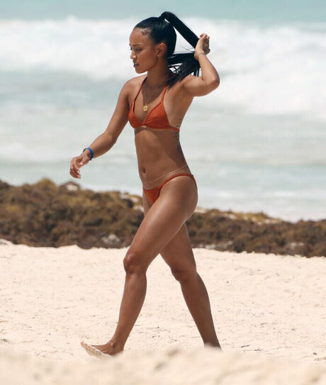 Karrueche Tran sexy pornstar pics