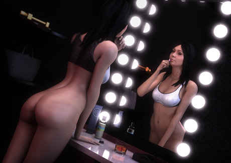 Mass Effect art model pics