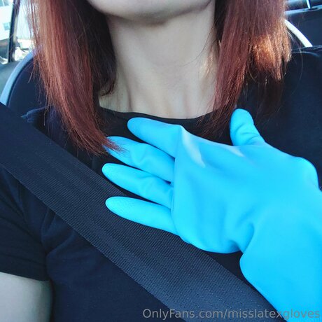 Miss Latex GLoves star hot picture