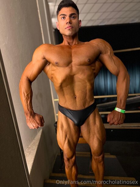 Marcio Morocho latino porn model pic