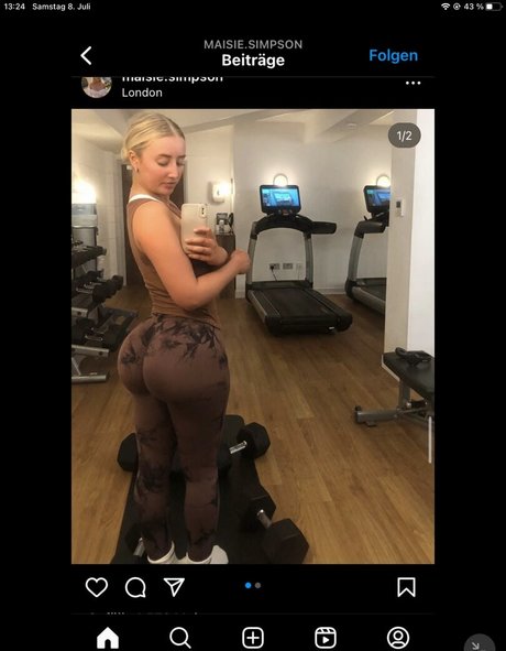 Maisie Simpson model exclusive galleries