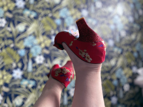 Best Foot Forward nice model photo