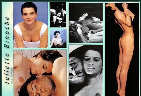 Juliette Binoche art star photos