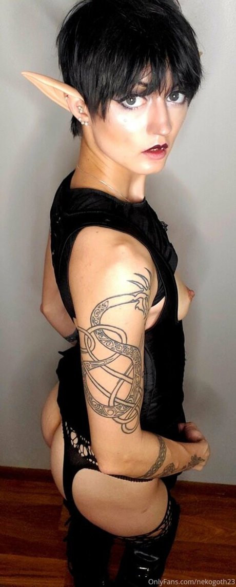 nekogoth23 nude pornstar gallery