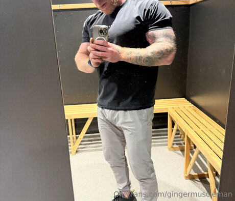Gingermuscleman naked pornstar picture