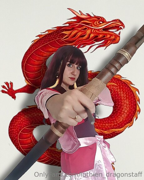 Luthien Dragonstaff model exclusive image