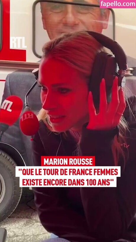 Marion Rousse model porn picture