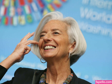 Christine Lagarde star free picture