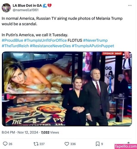 Melania Trump nude actress img