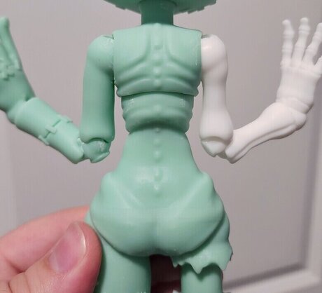 Zombie Doll model art images