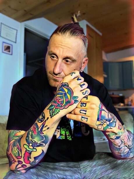 InkedJax model sexy photo
