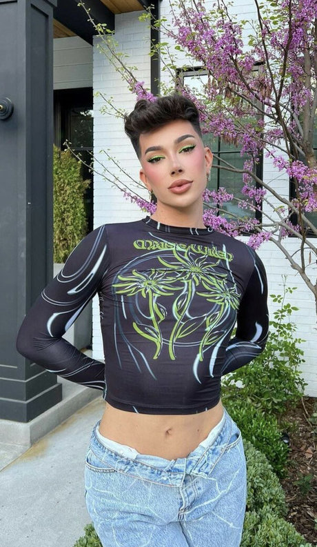 James Charles pretty model gallery
