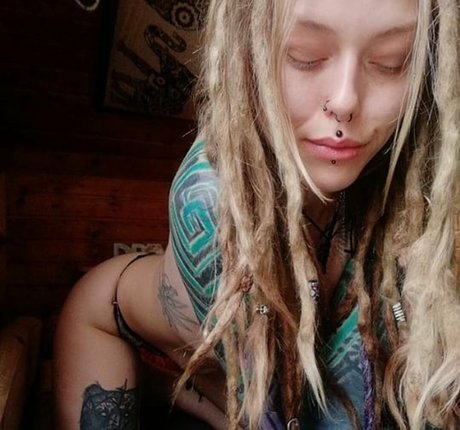 psychedelic mess pretty model picture