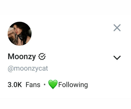 Moonzycat model nudes img