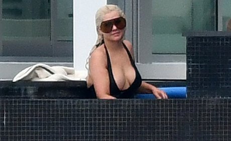Christina Aguilera model porn photo