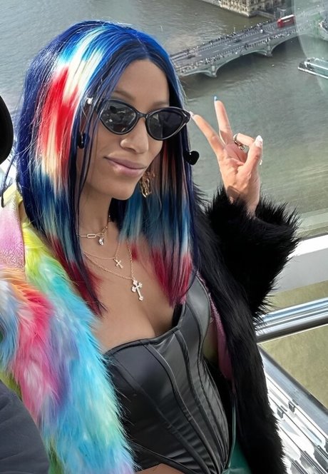 Sasha Banks exclusive pornstar images