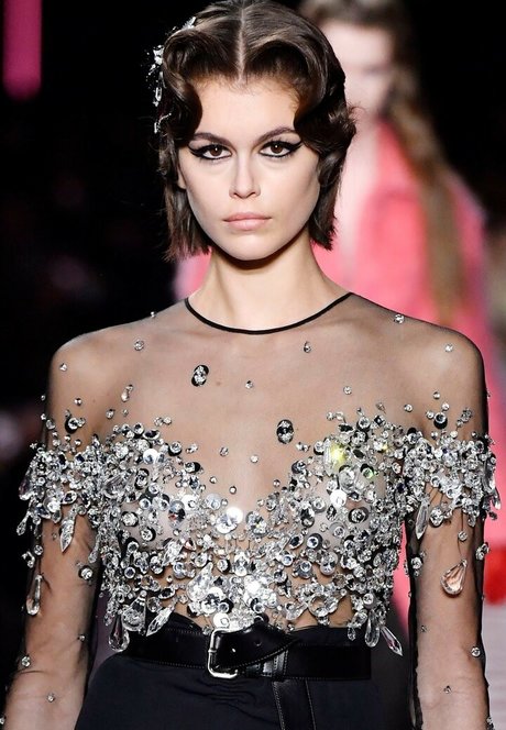 Kaia Gerber pornstar art pic