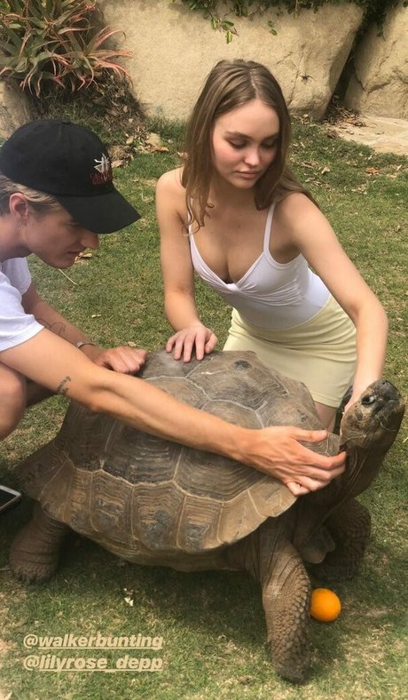 Lily Rose Depp model nice pictures