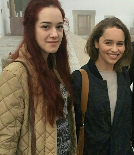 Emilia Clarke pornstar sexy picture