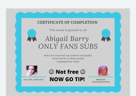 abigailbarrybbw hot model picture