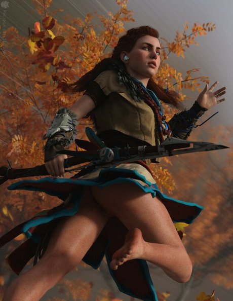 Alloy Horizon Zero Dawn model erotic photo