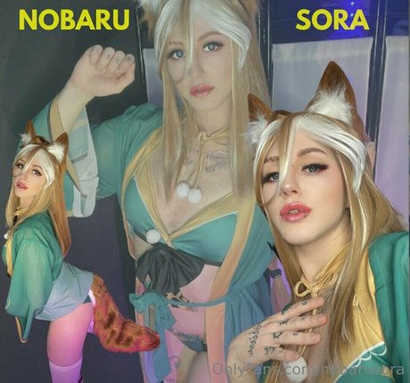 nobarusora model hot images