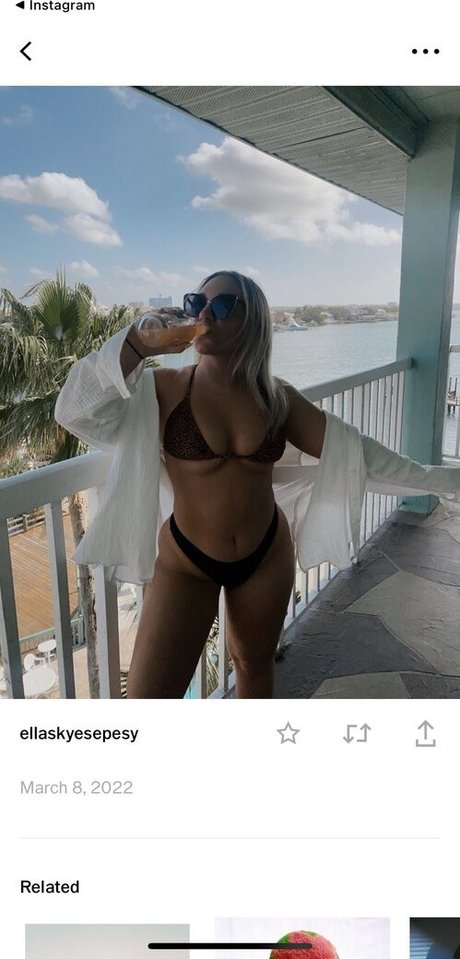 Ellaskyesepesy hot star photos