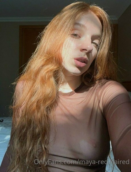 maya red haired model sexy photo