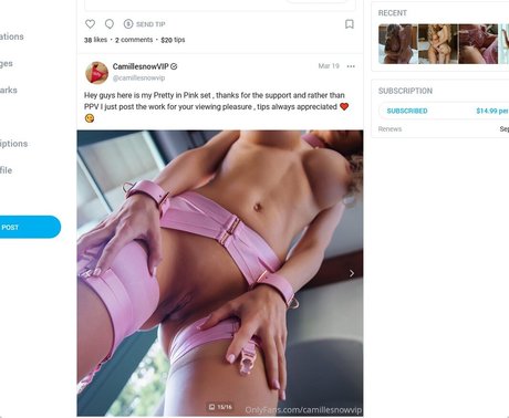 CamillesnowVIP 高品質女優 写真