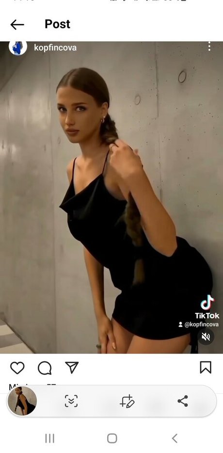 Viktoria Kopfincova かわいいスター 写真