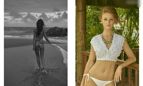 Cintia Dicker アートモデル 写真