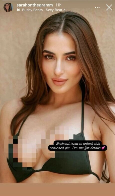 Sarahonthegram 完璧なモデル 写真