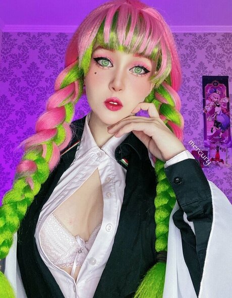 Mercury Cosplay 完璧なモデル 写真