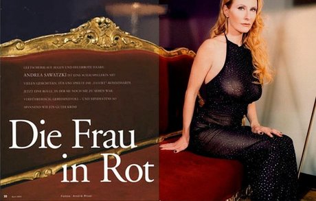 Andrea Sawatzki セクシーモデル 写真