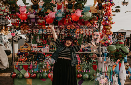 Purple Glitter Goddess アート女優 写真