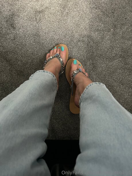 Barefootbaby1 裸のスター 写真