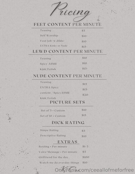 Ceeallofmeforfree 美しいモデル 画像