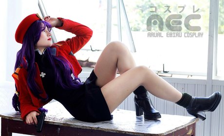 Arual Ebiru Cosplay 裸のポルノスター 写真