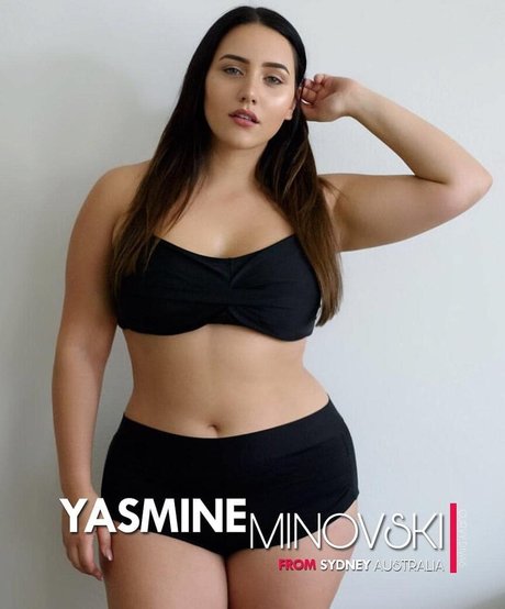 Yasmine MInovski 美しいモデル 写真
