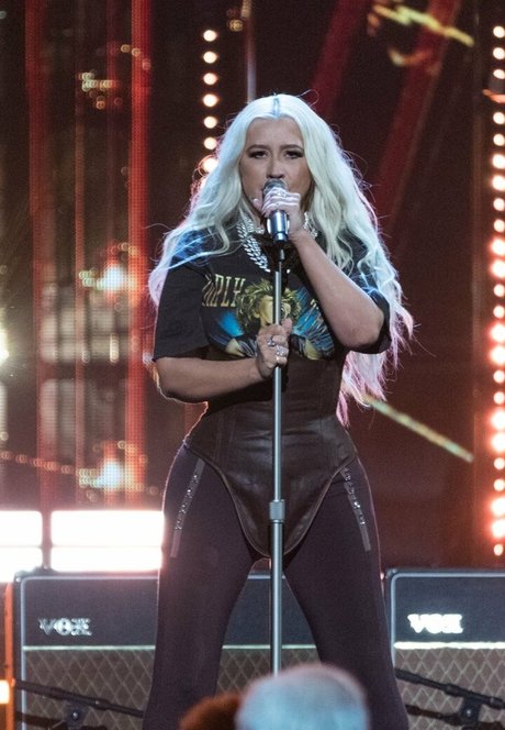 Christina Aguilera ヌードモデル 写真
