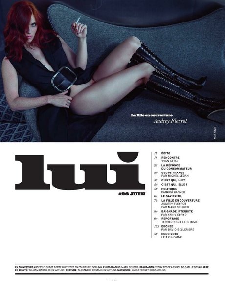 Audrey Fleurot 素敵なモデル 写真